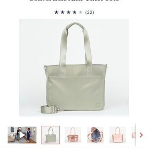 Elegant light army sage Tote Bag